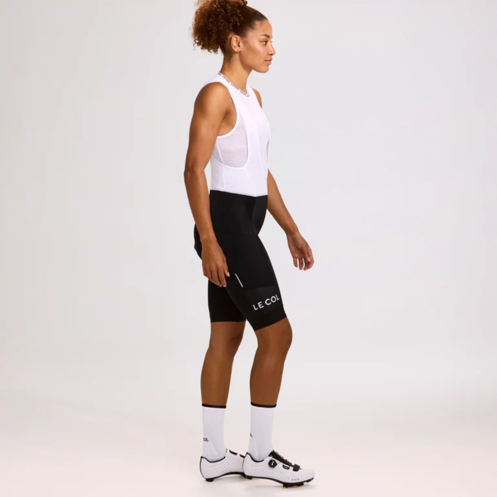 Le Col Women’s Sport Cargo Bib Shorts XS NWT